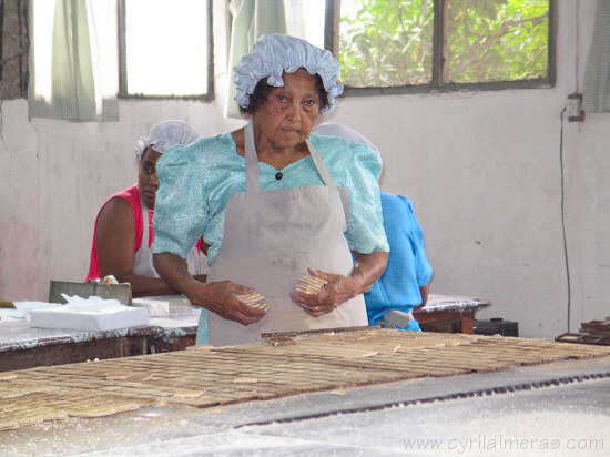 Fabrique de biscuit au manioc