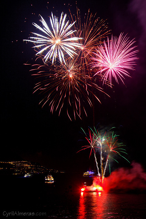 french riviera private fireworks
