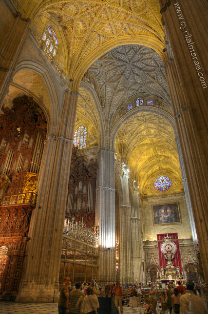 hdr cathedrale seville