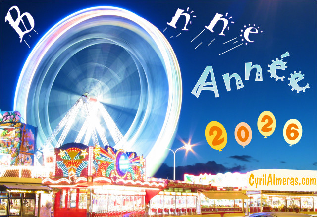 Carte Bonne Année 2026 gratuite