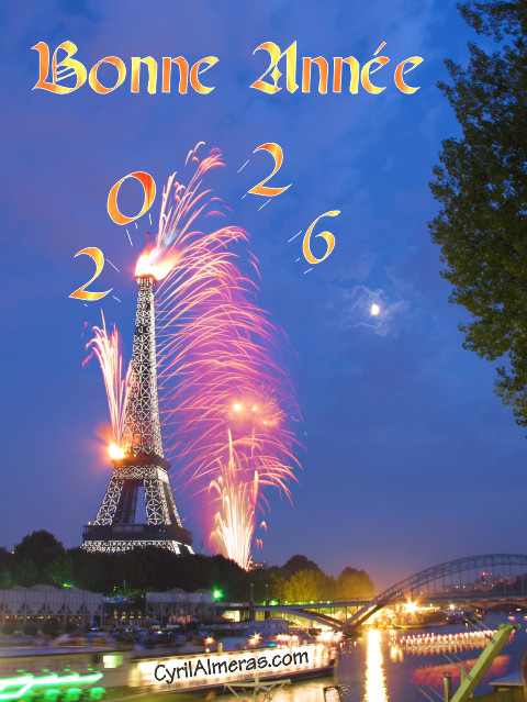 Voeux Bonne Année 2026 gratuit